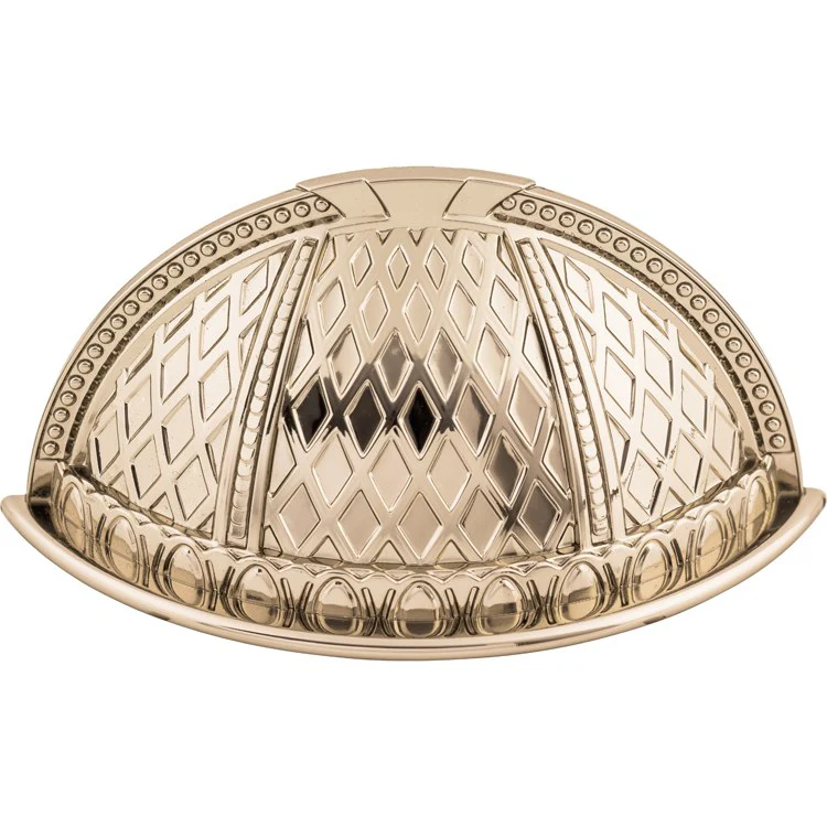 Pull Trevi Cup for Decorative Hardware German Bronze Zinc Alloy 2-1/2 Inch - Frankwebs