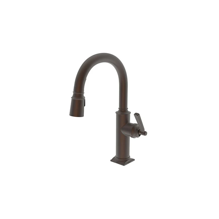 Bar Faucet Adams 1 Lever ADA Venetian Bronze Pull Down Swivel Brass Spout Height 8-2/7 Inch 1.8 Gallons per Minute - Frankwebs