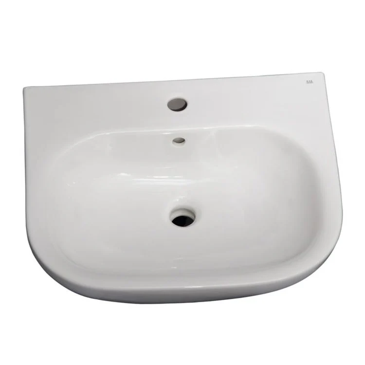 Pedestal Top Tonique 450 17-3/4 Inch White Vitreous China - Frankwebs