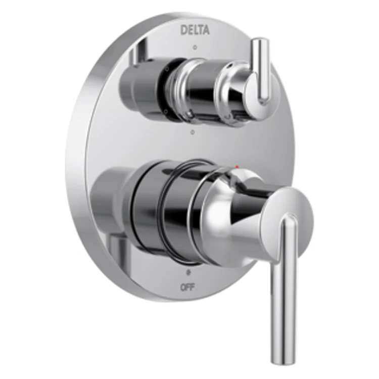 Contemporary Monitor 14 Series Pressure Balance Valve Trim with Six-Function Diverter - Frankwebs