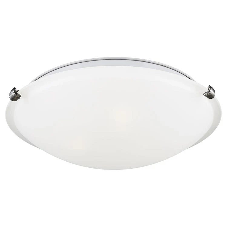 Clip Two-Light LED Large Flush Mount Ceiling Fixture - Frankwebs