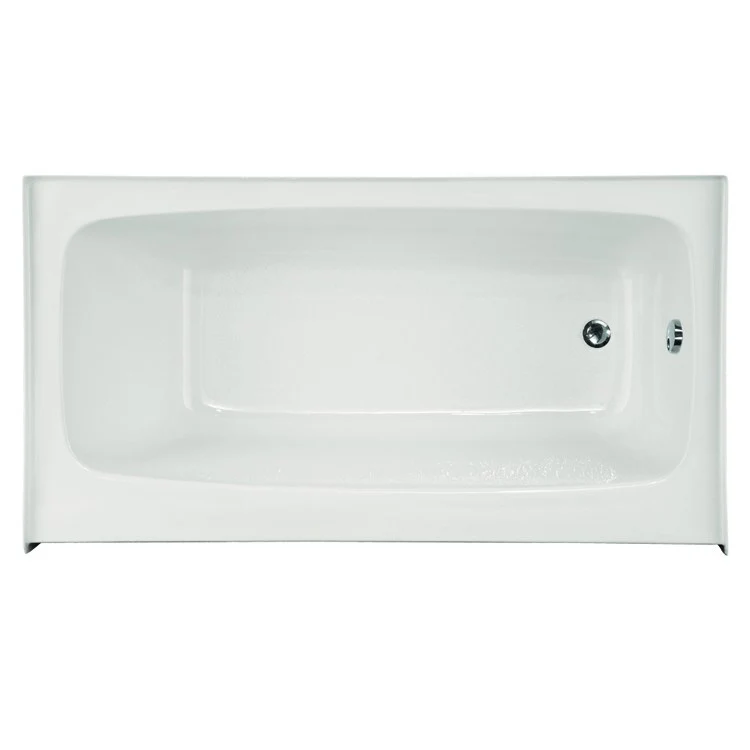 Air Tub Studio Collection Regan Skirt and Flange Right Drain Biscuit Rectangle 6 Jet Acrylic 60 x 32 x 17 Inch - Frankwebs