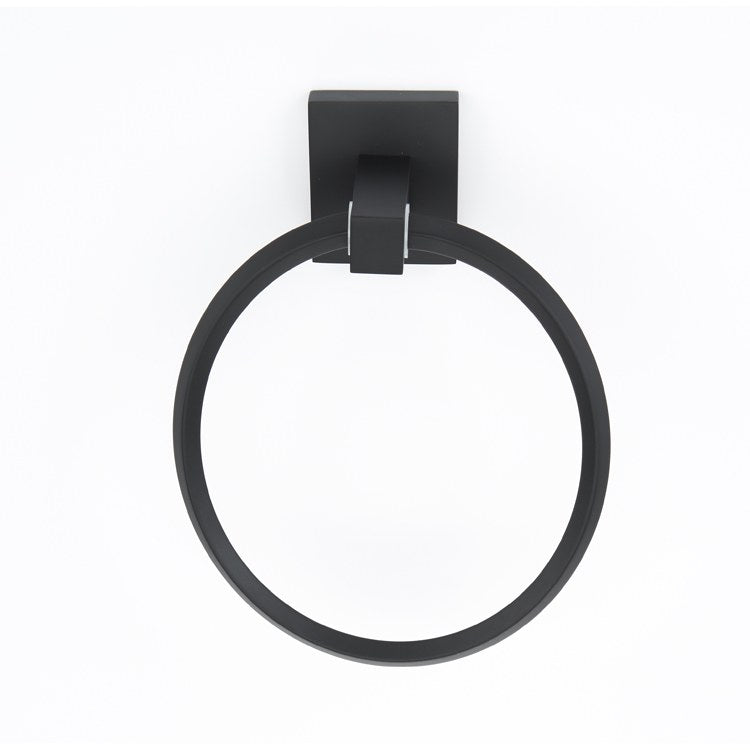 Towel Ring Contemporary II Bath 6 Inch Polished Chrome Brass 2-1/4 Inch - Frankwebs