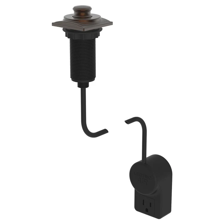 Air Activation Switch Adams Disposer with Power Adapter Venetian Bronze Brass - Frankwebs