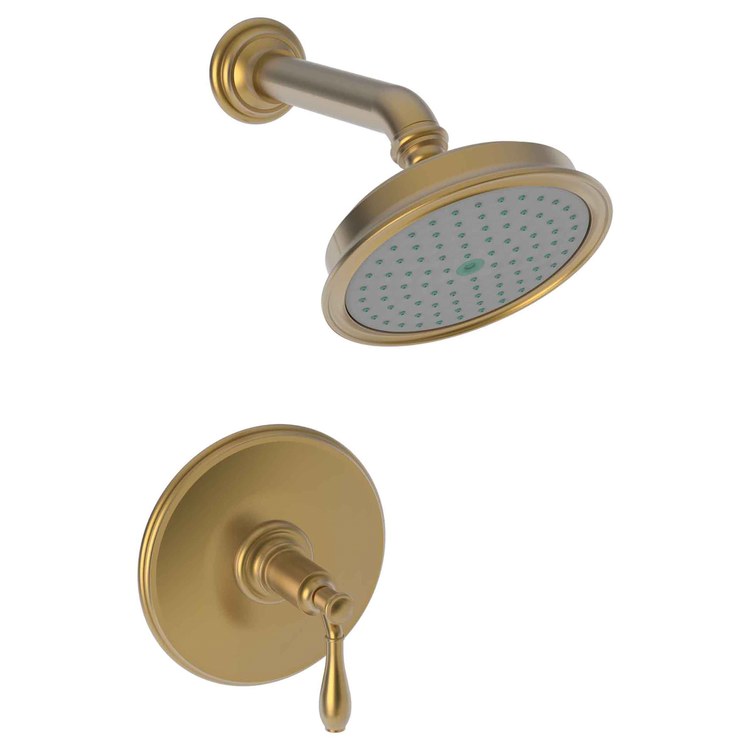 Ithaca Pressure Balance Shower Trim with Lever Handle - Polished Brass Uncoated - Frankwebs