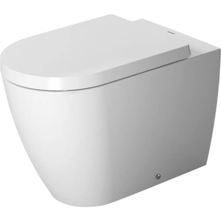 Toilet Bowl ME by Starck Elongated Back to Wall 1 Piece White 15-3/4 Inch 1.28 Gallon per Flush Ceramic - Frankwebs