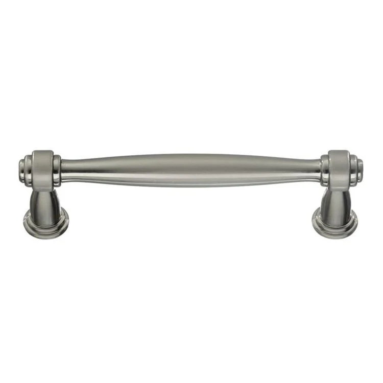 Pull Handle Antique Nickel Zinc 3-7/8 Inch Center to Center 4 x 1/4 x 1/2 Inch - Frankwebs