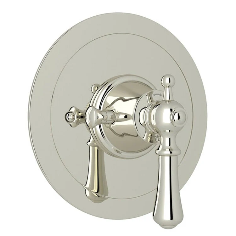 Thermostatic Trim Georgian Era 3/4 Inch without Volume Control Round 1 Lever English Gold Brass - Frankwebs