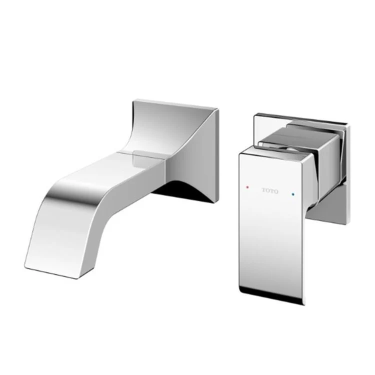 Lavatory Faucet GC Wall Mount Short 1 Lever ADA CALGreen/WaterSense Polished Chrome 1.2 Gallons per Minute - Frankwebs