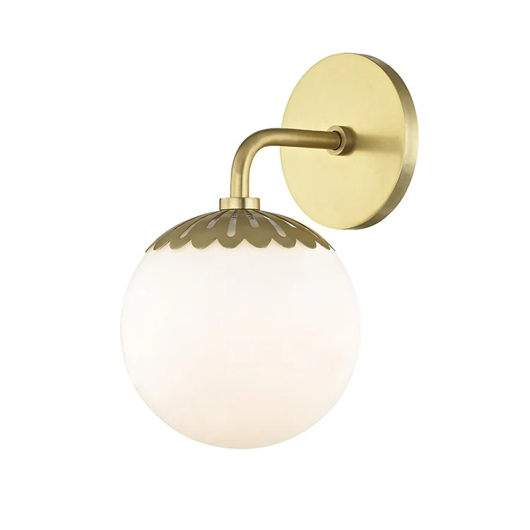 Paige Single-Light Bathroom Wall Sconce - Frankwebs