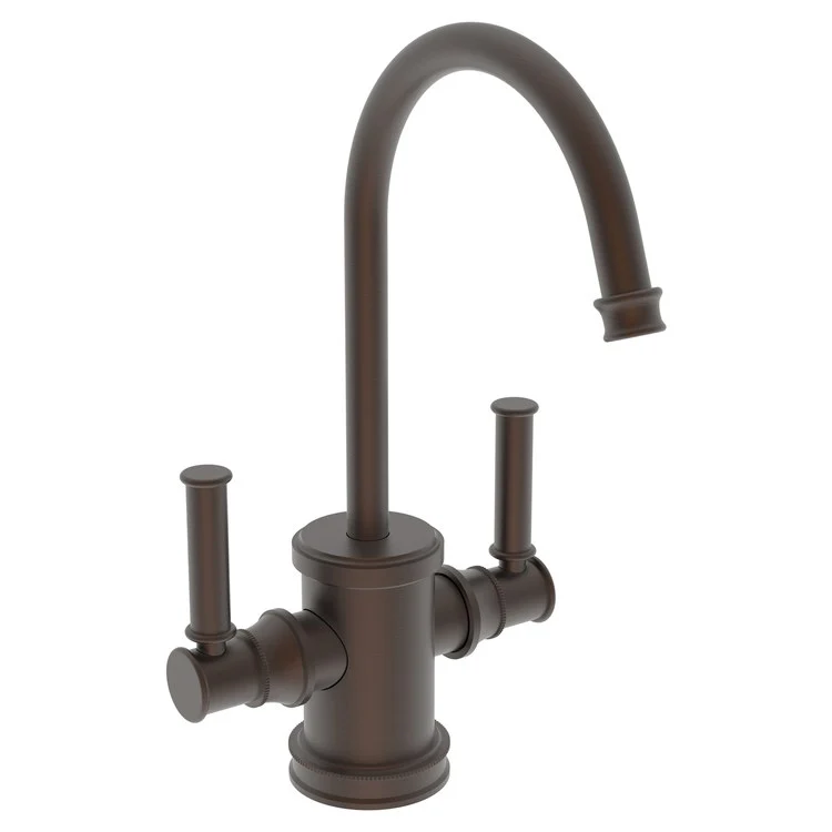 Water Dispenser Taft Hot and Cold 2 Lever Gooseneck French Gold PVD - Frankwebs