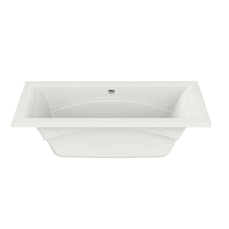 Tub Optik 72Lx42W Inch Undermount with Hydrofeel/Aerofeel Center Bone - Frankwebs
