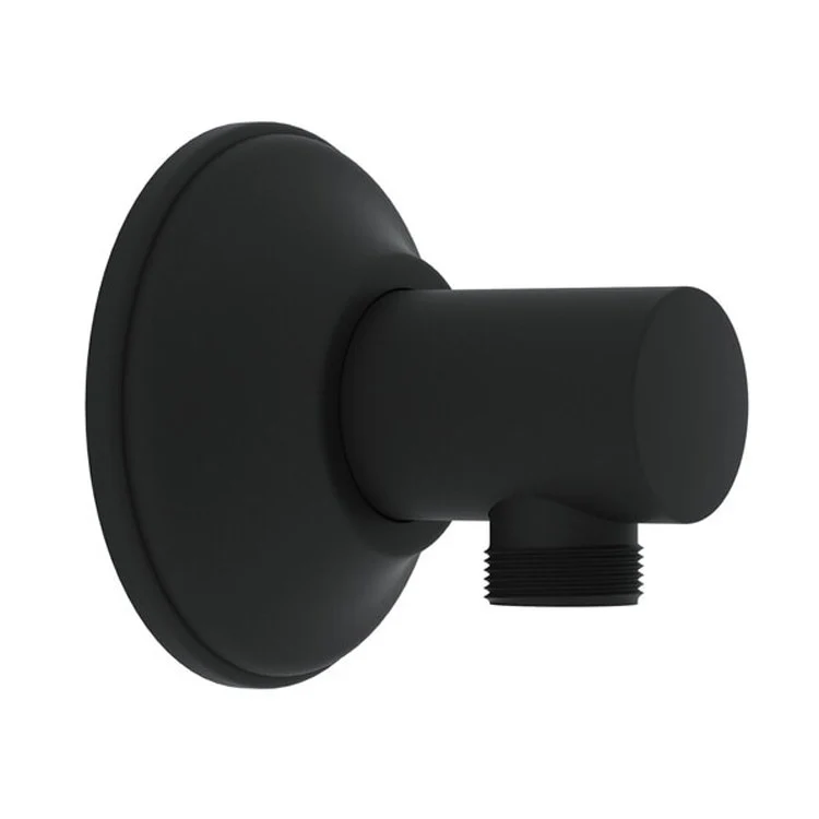 Handshower Elbow Modern Brass Polished Nickel 1/2IN Female NPT Inlet 1/2IN Male Outlet - Frankwebs