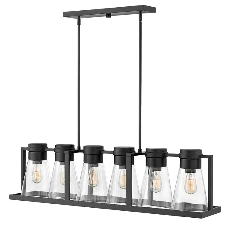 Refinery Six-Light Linear Chandelier - Frankwebs
