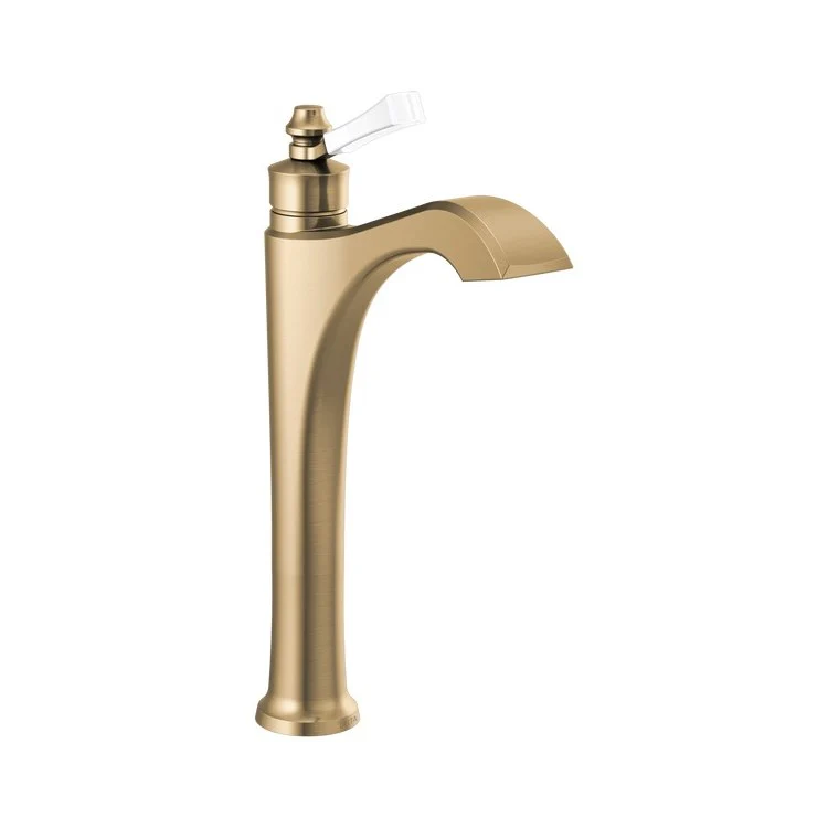 Vessel Faucet Dorval 1 Lever ADA WaterSense Chrome 1.2 Gallons per Minute High Arc - Frankwebs