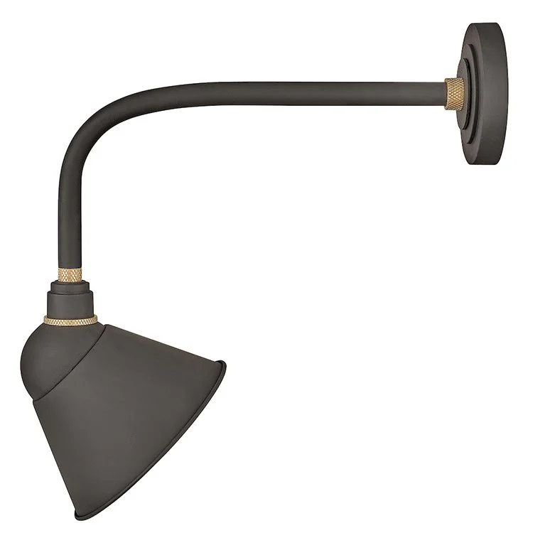 Foundry Single-Light Small Outdoor Wall Sconce - Frankwebs
