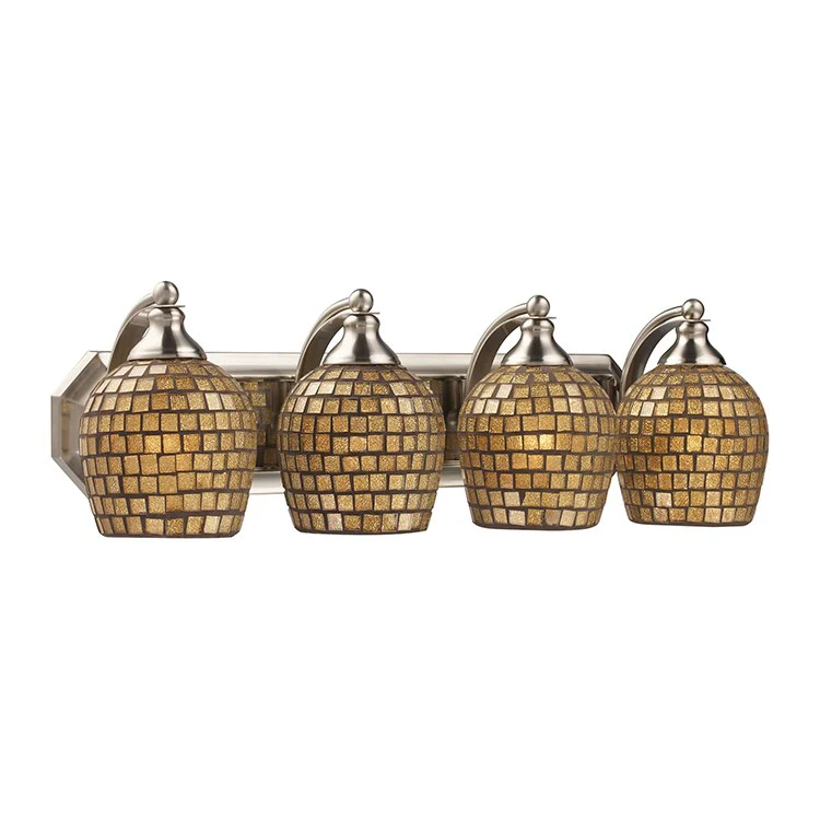 Bath and Spa Four-Light LED Bathroom Vanity Fixture - Frankwebs