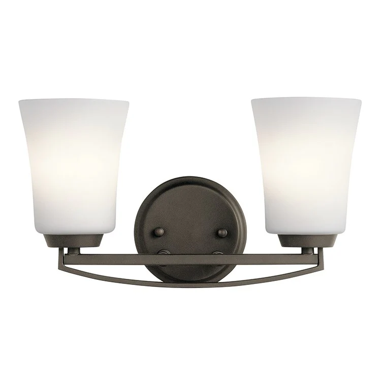 Tao Two-Light Bathroom Vanity Fixture - Frankwebs