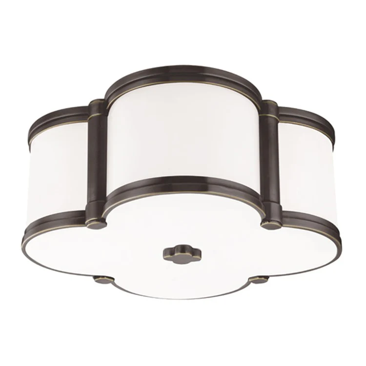 Chandler Two-Light Flush Mount Ceiling Fixture - Frankwebs