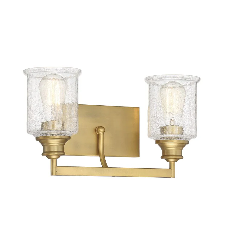 Hampton Two-Light Bathroom Vanity Fixture - Frankwebs