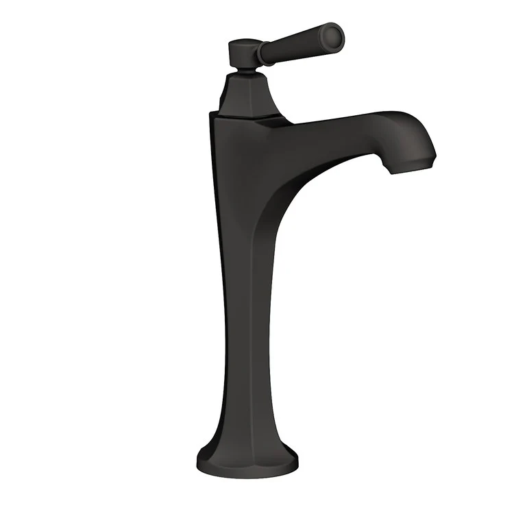 Vessel Faucet Metropole 1 Lever ADA Satin Brass PVD 1.2 Gallons per Minute Faucet Height 11 Inch - Frankwebs