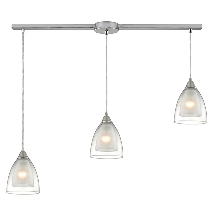 Layers Three-Light Linear Pendant - Frankwebs