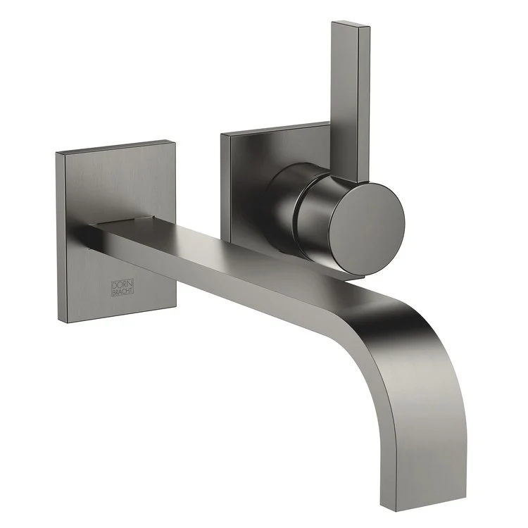 Lavatory Faucet MEM Wall Mount Mixer 1 Lever ADA WaterSense Chrome 1.2 Gallons per Minute Less Drain 2 Hole - Frankwebs