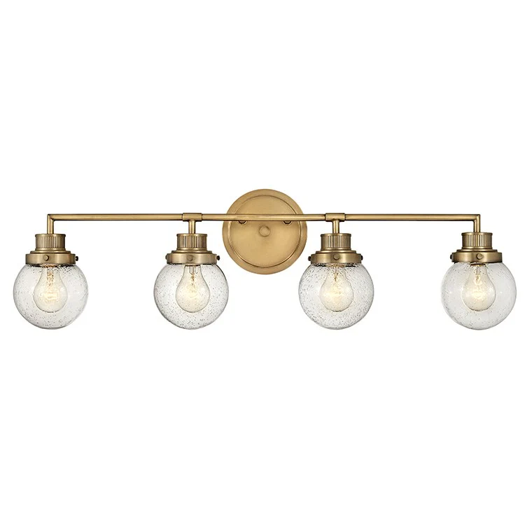 Poppy Four-Light Bathroom Vanity Fixture - Frankwebs