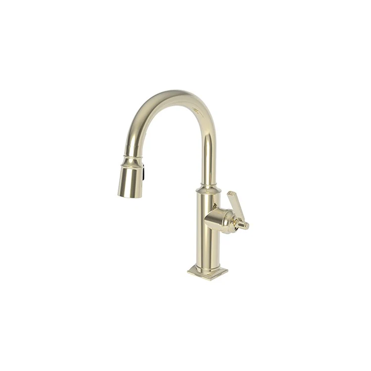 Bar Faucet Adams 1 Lever ADA Venetian Bronze Pull Down Swivel Brass Spout Height 8-2/7 Inch 1.8 Gallons per Minute - Frankwebs