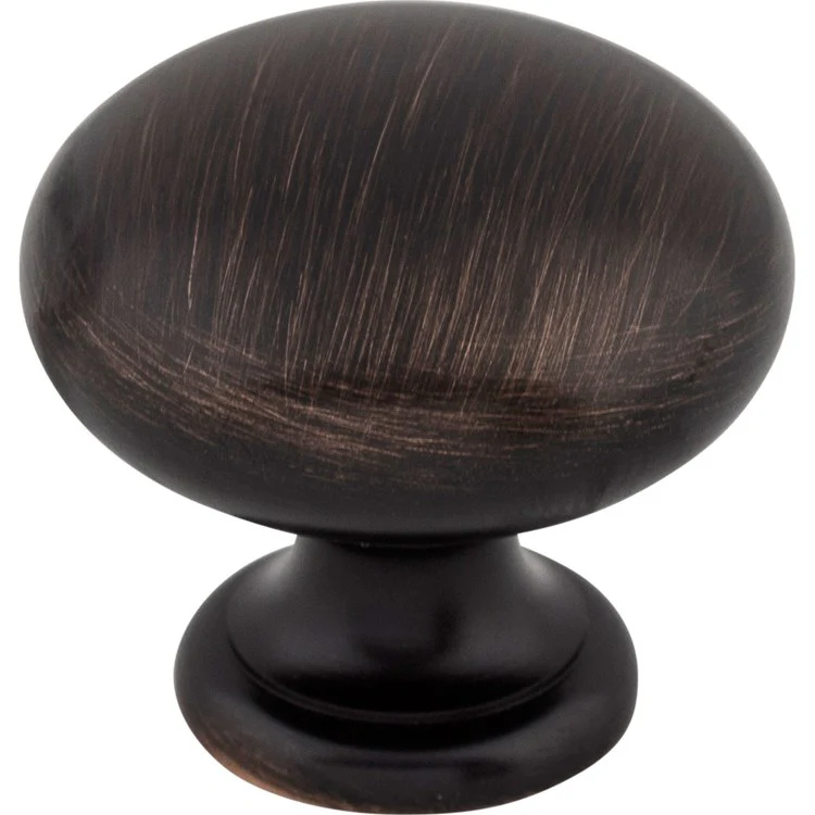 Knob Normandy Mushroom Round Tuscan Bronze Brass 1-1/4 Inch 1-1/8 Inch - Frankwebs