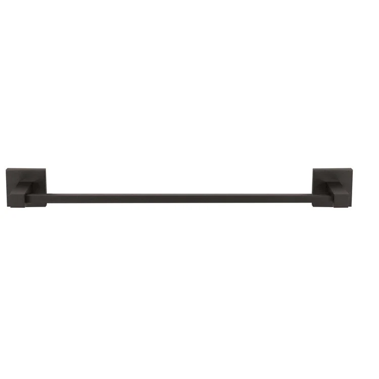 Towel Bar Contemporary II Bath 18 Inch Polished Nickel Brass 2-1/4 Inch - Frankwebs