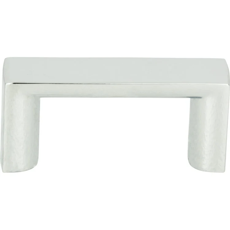 Drawer Pull Atlas Tableau Squared Handle Brushed Nickel Zinc Alloy 1-7/16 Inch - Frankwebs
