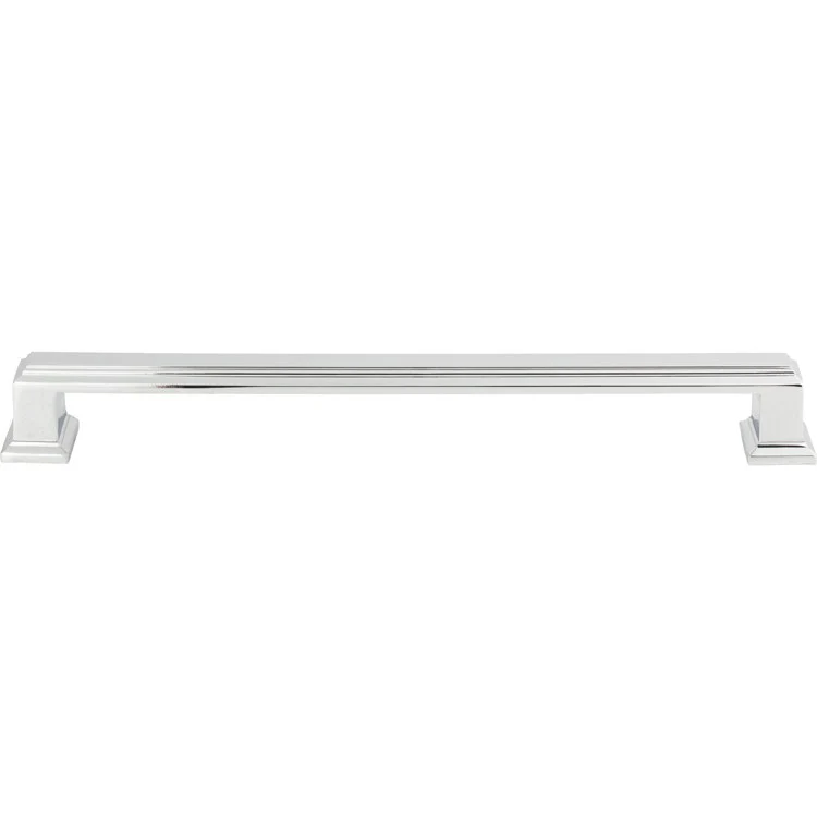 Drawer Pull Atlas Sutton Place Brushed Nickel Zinc Alloy 7-9/16 Inch - Frankwebs