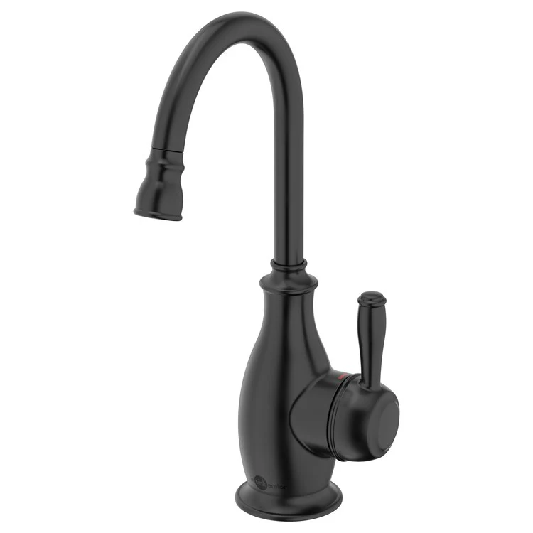 Hot Water Dispenser Showroom Traditional 2010 Instant 1 Lever ADA Gooseneck Swivel 360 DEG Matte Black - Frankwebs