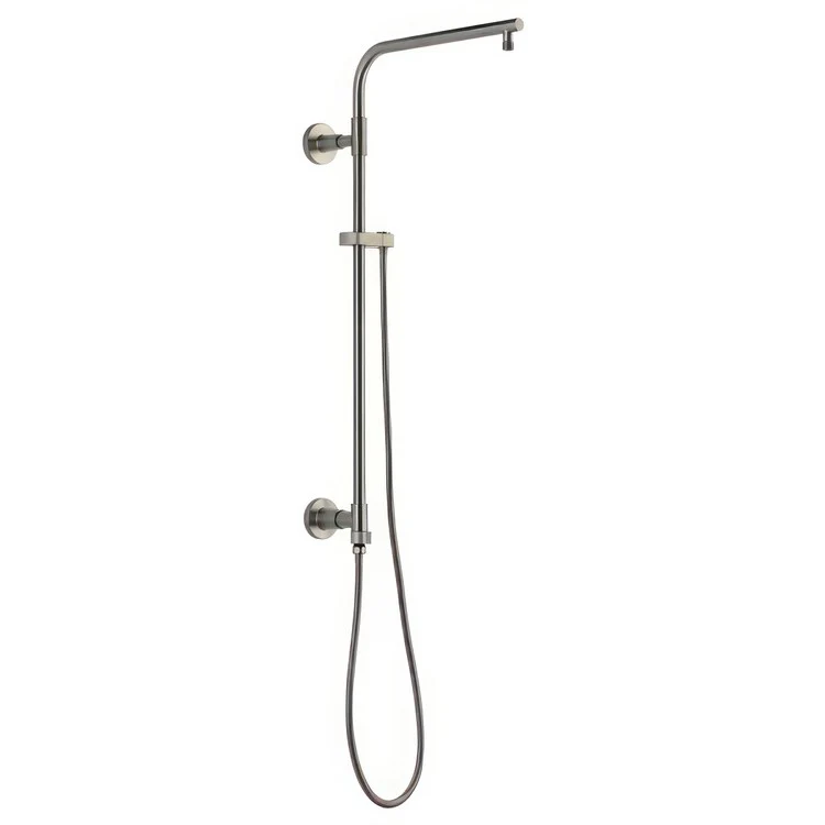 Shower Column Emerge Universal Showering Components Round Contemporary Lumicoat Polished Nickel 26 Inch - Frankwebs