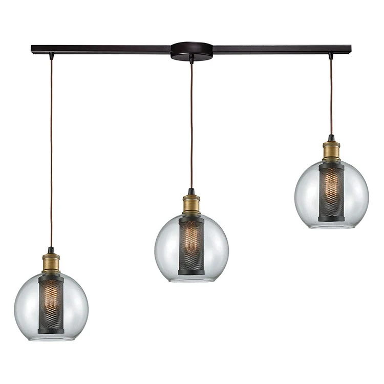 Bremington Three-Light Linear Pendant - Frankwebs