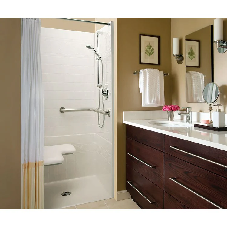 Shower Module 36x36 Inch Center Drain White ADA - Frankwebs