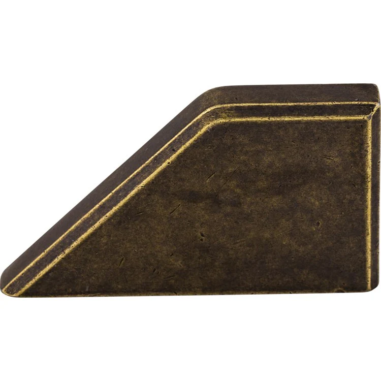 Knob Sanctuary Tapered for Decorative Hardware Flat Black Zinc Alloy 1 Inch 1-1/8 Inch - Frankwebs