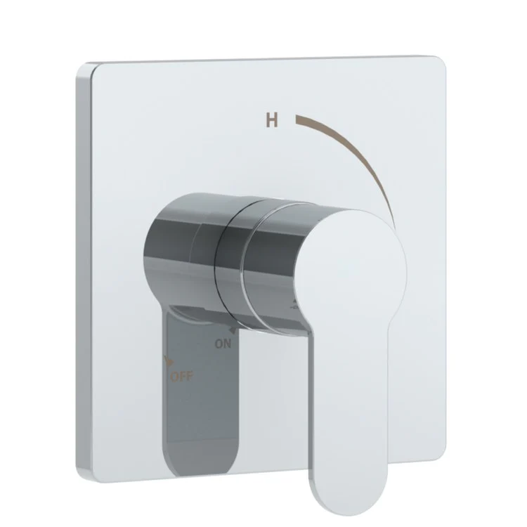 Shower Valve Trim Duro 1 Lever Polished Chrome 1.75 Gallons per Minute - Frankwebs