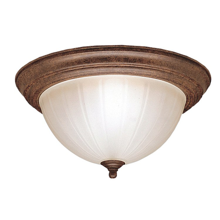 Two-Light Flush Mount Ceiling Fixture - Frankwebs
