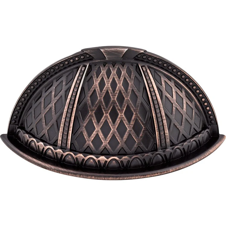 Pull Trevi Cup for Decorative Hardware German Bronze Zinc Alloy 2-1/2 Inch - Frankwebs