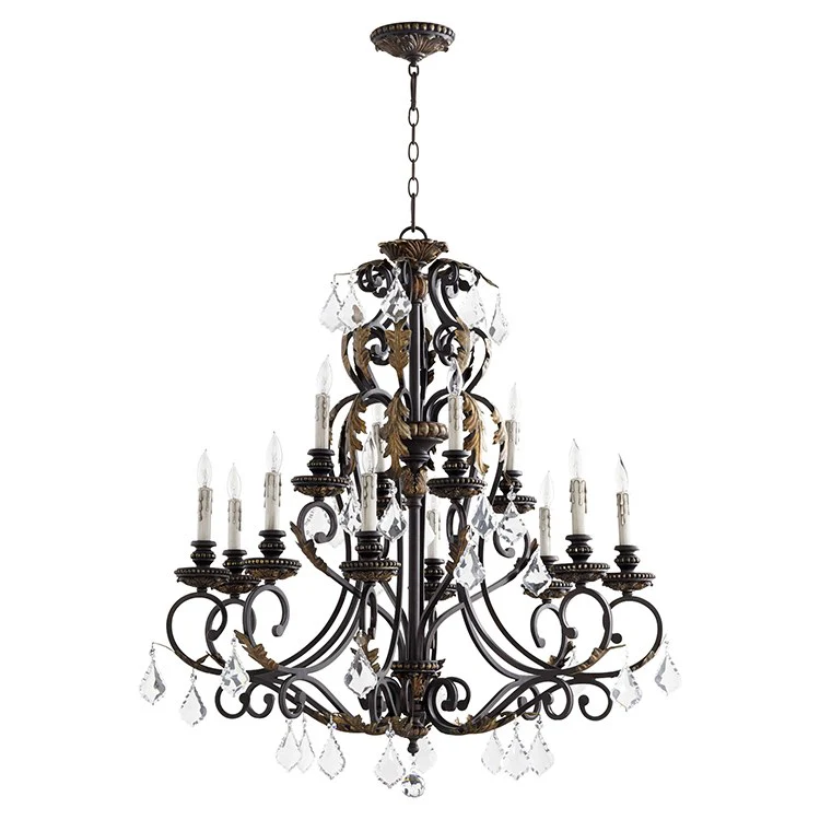Rio Salado Twelve-Light Two-Tier Chandelier - Frankwebs
