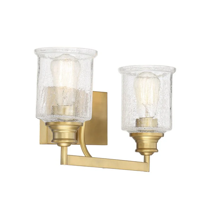 Hampton Two-Light Bathroom Vanity Fixture - Frankwebs