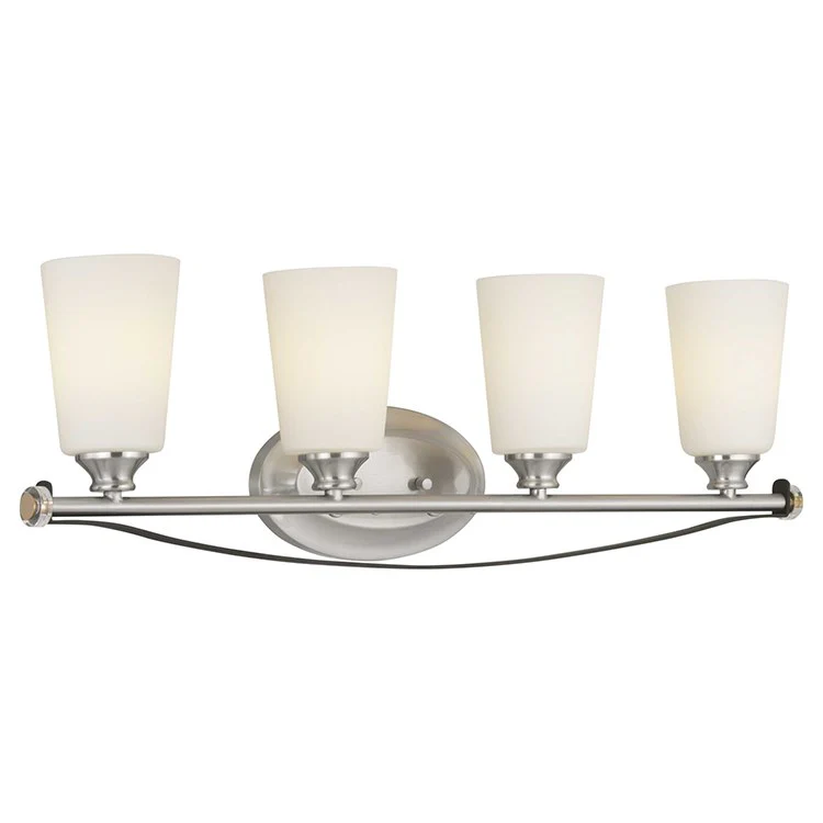 Nealy Four-Light Bathroom Vanity Fixture - Frankwebs