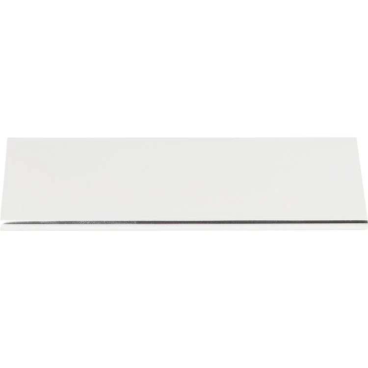 Drawer Pull Atlas Tab Edge Polished Chrome Aluminum 4-5/16 Inch 5-1/8 x 3/4 Inch - Frankwebs