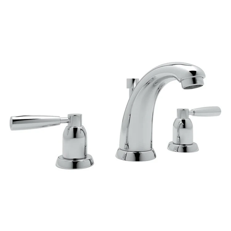 Lavatory Faucet Holborn 2 Lever Polished Nickel 1.2 Gallons per Minute Fixed High Neck Spout - Frankwebs