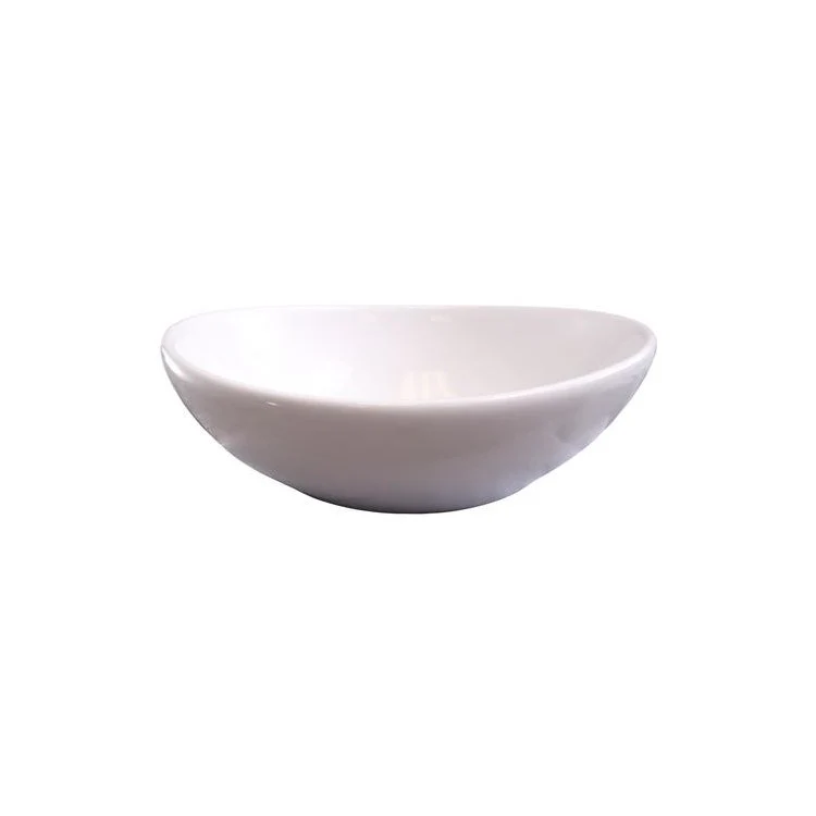 Vessel Trina Above Counter 15-7/8 Inch White Vitreous China - Frankwebs