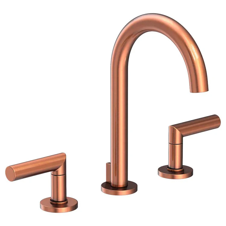 Lavatory Faucet Pavani Widespread 8 to 20 Inch Spread 2 Lever ADA Midnight Chrome 1.2 Gallons per Minute Brass Spout Height 6-1/8 Inch - Frankwebs