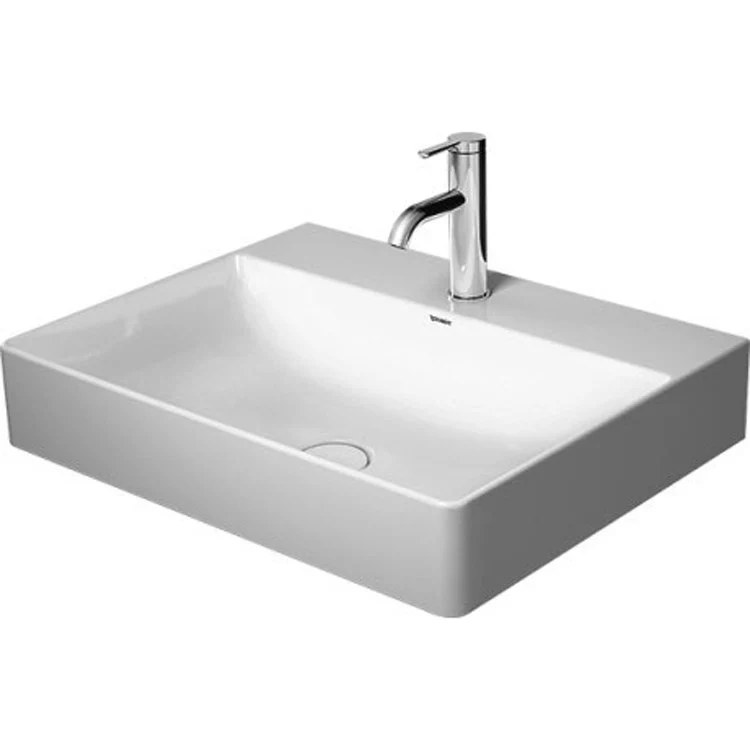Lavatory Sink DuraSquare Wall Mount less Overflow 18-1/2 x 23-5/8 Inch 7-7/8 Inch Spread Rectangle White 3 Hole - Frankwebs