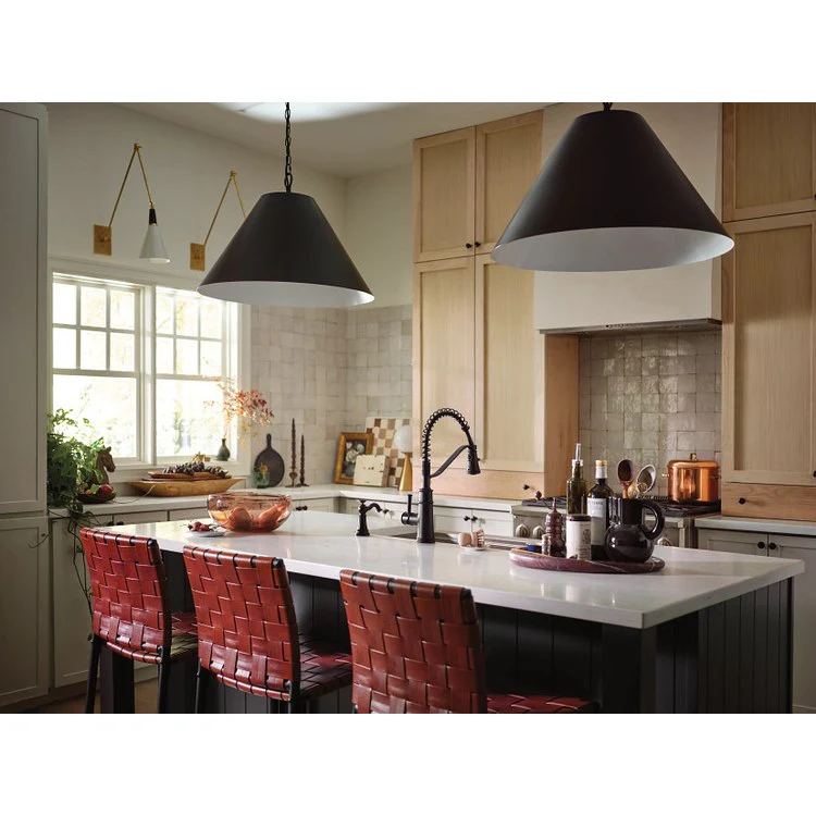 Kitchen Faucet Belfield 1 Lever ADA Matte Black 1.5 Gallons per Minute - Frankwebs